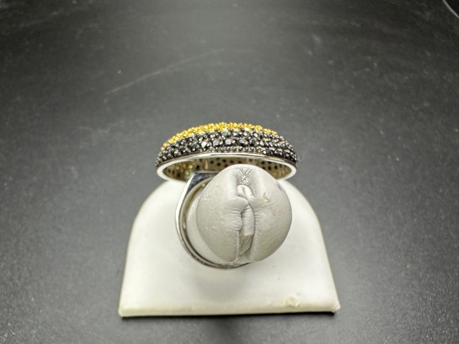 Sterling Silver Ring Size 9.5 18.1g [Photo 3]