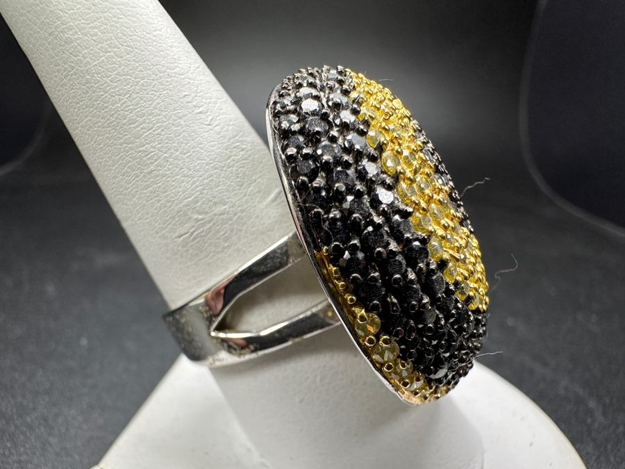 Sterling Silver Ring Size 9.5 18.1g [Photo 2]