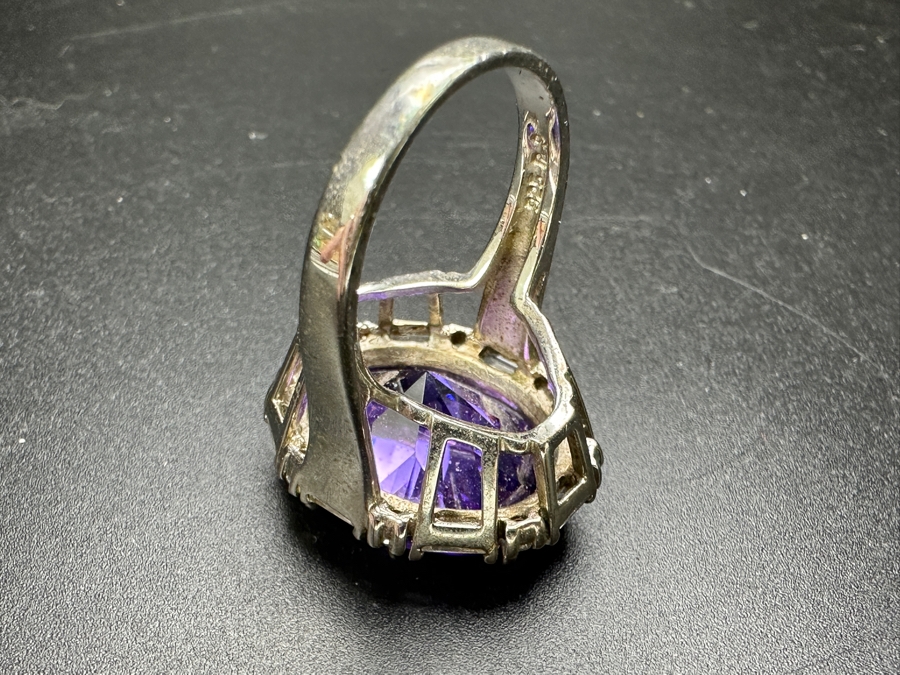 Sterling Silver Ring Size 9.5 14.6g [Photo 4]