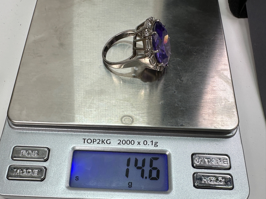 Sterling Silver Ring Size 9.5 14.6g [Photo 6]