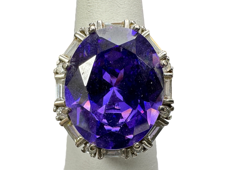 Sterling Silver Ring Size 9.5 14.6g