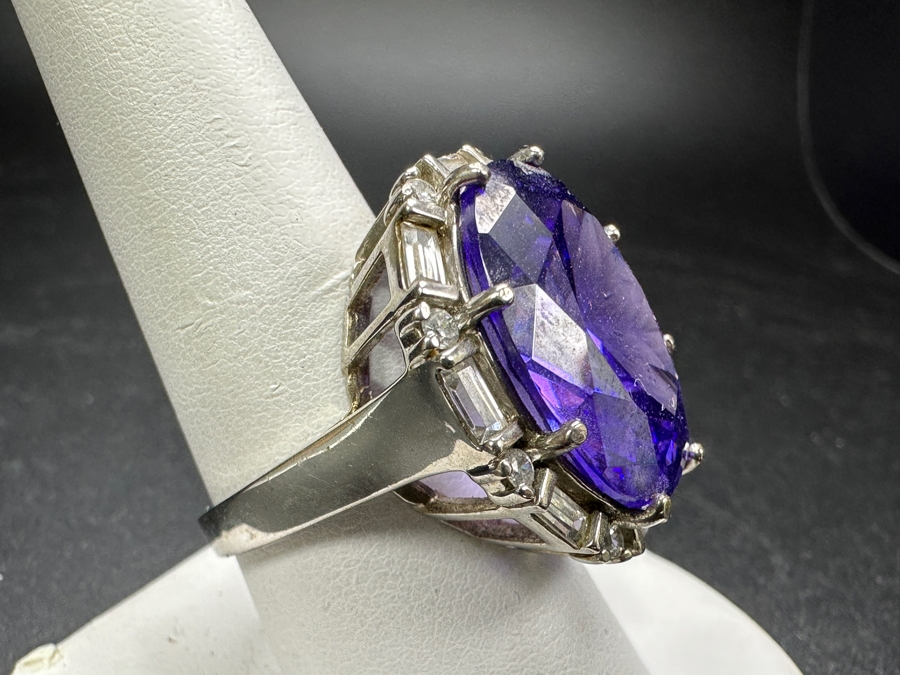 Sterling Silver Ring Size 9.5 14.6g [Photo 2]