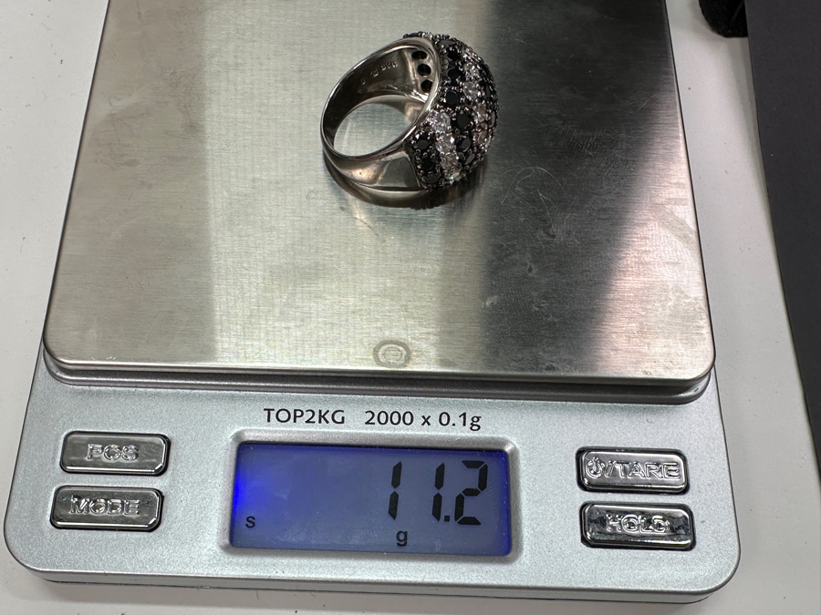 Sterling Silver Ring Size 9.5 11.2g [Photo 6]