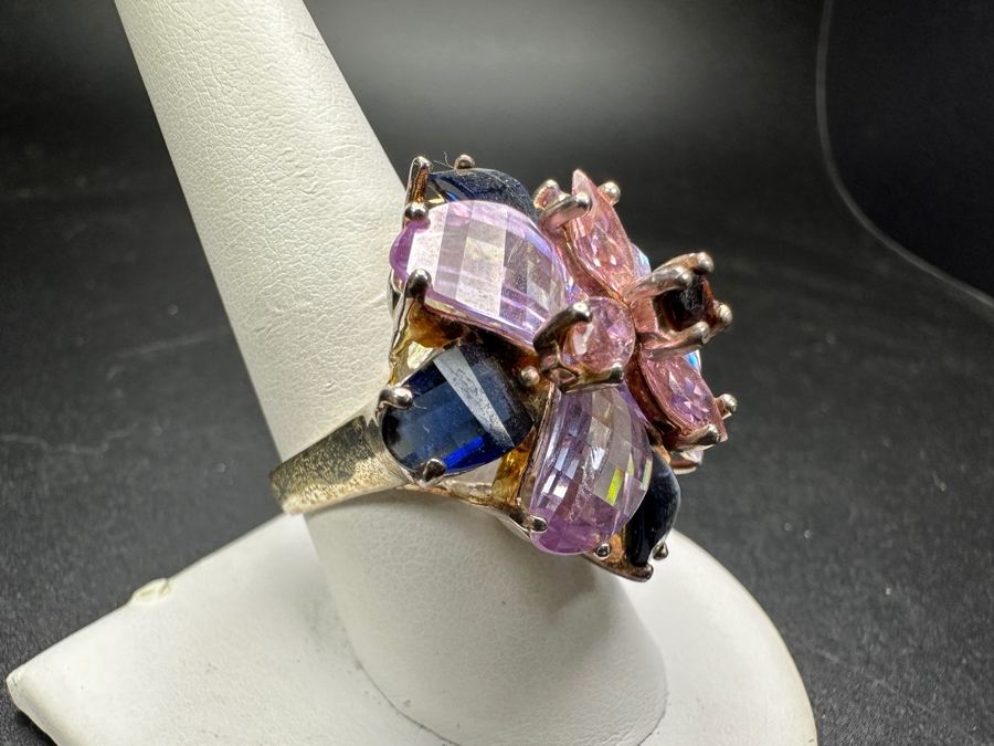 Sterling Silver Ring Size 9.5 17.6g [Photo 2]