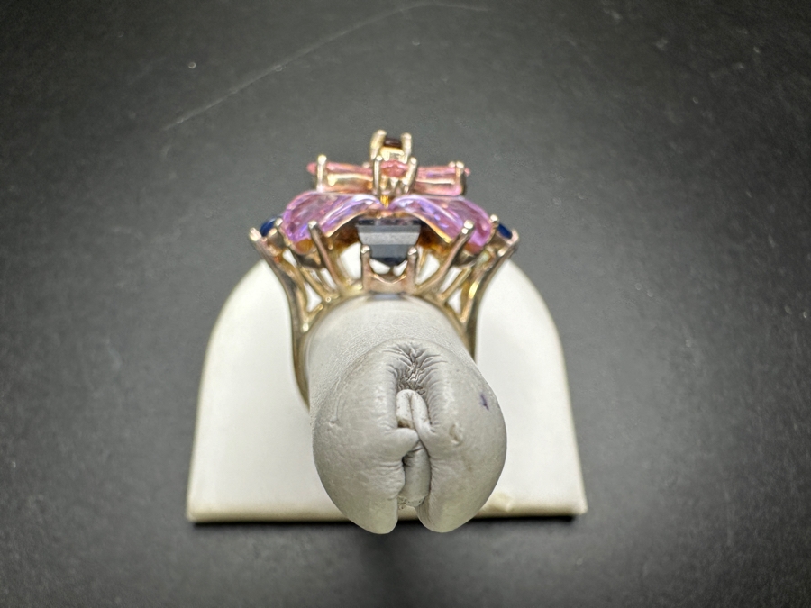 Sterling Silver Ring Size 9.5 17.6g [Photo 4]