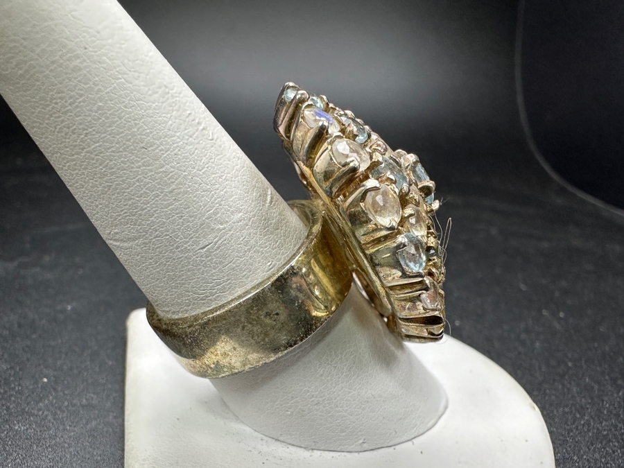 Sterling Silver Ring Size 9.5 26.7g [Photo 3]