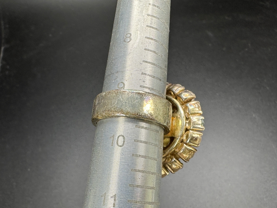 Sterling Silver Ring Size 9.5 26.7g [Photo 6]