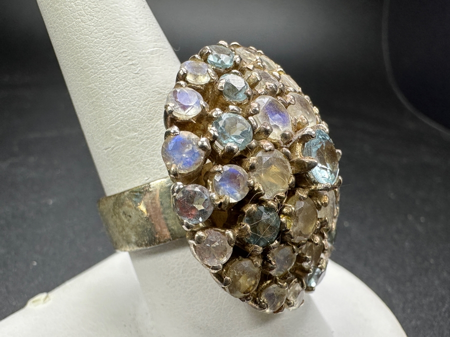 Sterling Silver Ring Size 9.5 26.7g [Photo 2]