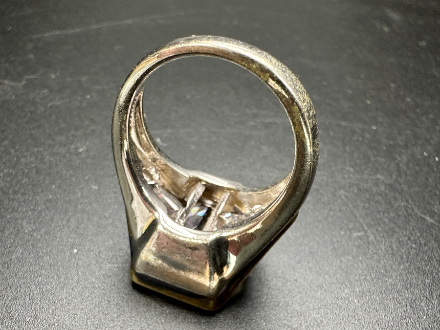 Sterling Silver Ring Size 9.5 17.1g [Photo 4]