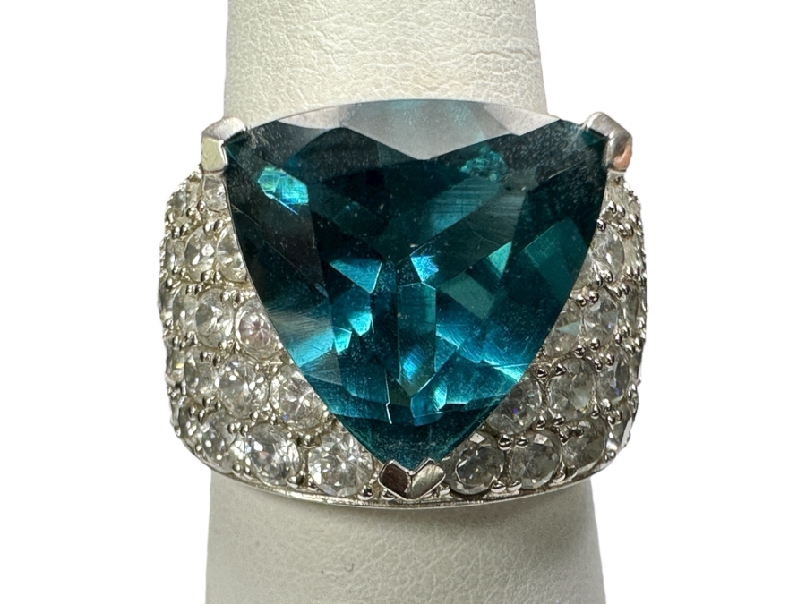 Sterling Silver Ring Size 9.5 11.7g