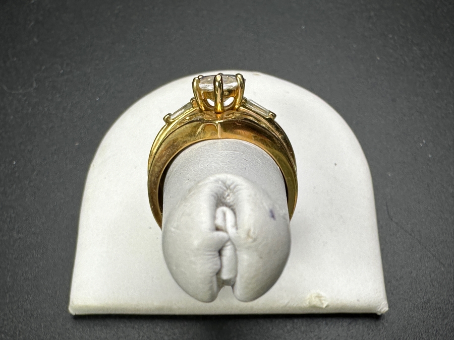 Sterling Silver Ring Size 9.5 9.8g [Photo 3]