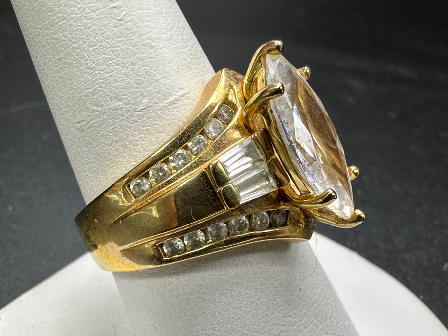 Sterling Silver Ring Size 9.5 9.8g [Photo 2]