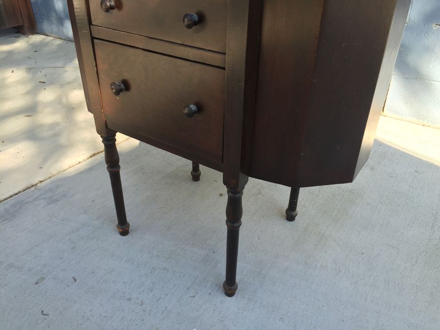Vintage Martha Washington-Style Sewing Cabinet [Photo 8]