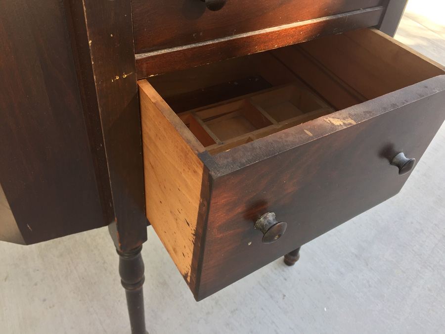 Vintage Martha Washington-Style Sewing Cabinet [Photo 14]