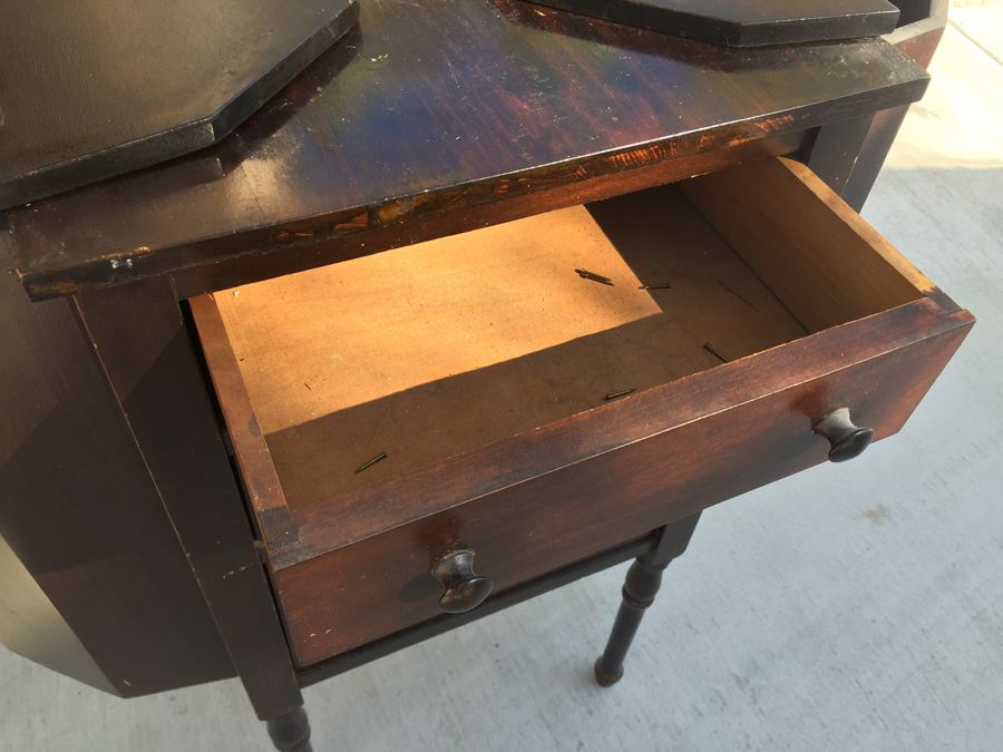 Vintage Martha Washington-Style Sewing Cabinet [Photo 12]