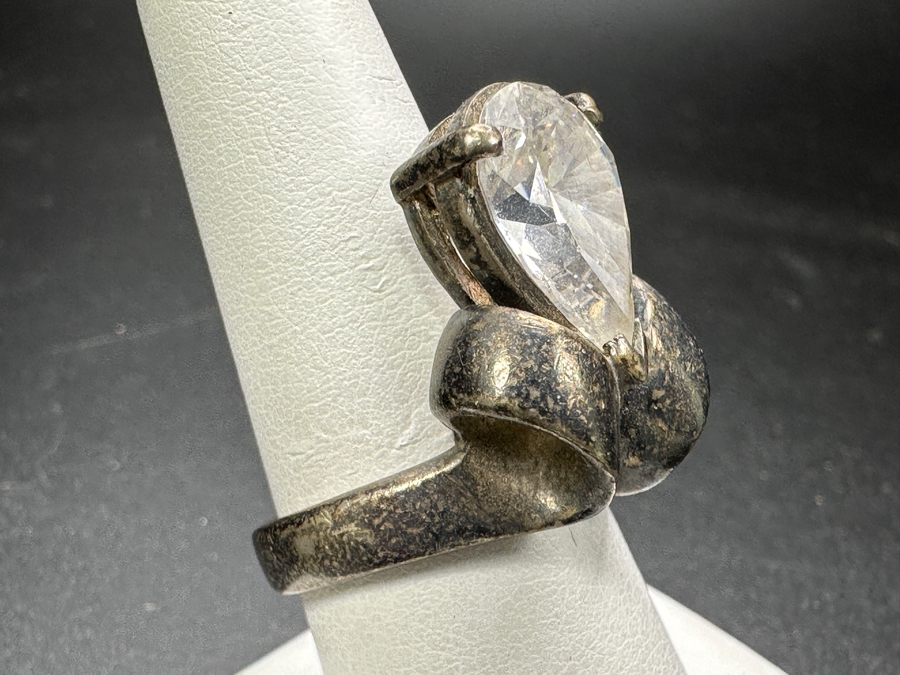 Sterling Silver Ring Size 8 11.0g [Photo 2]