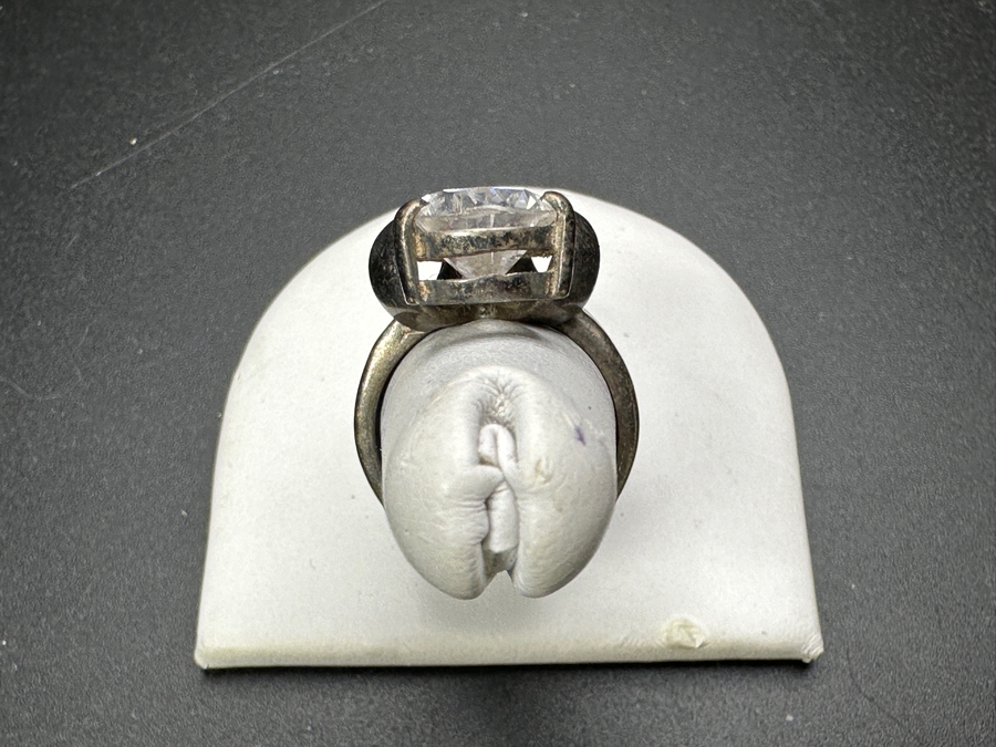 Sterling Silver Ring Size 8 11.0g [Photo 3]