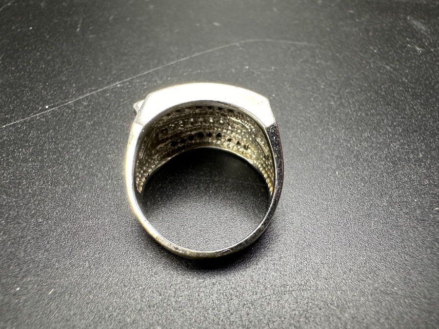 Sterling Silver Ring Size 9.5 8.8g [Photo 4]