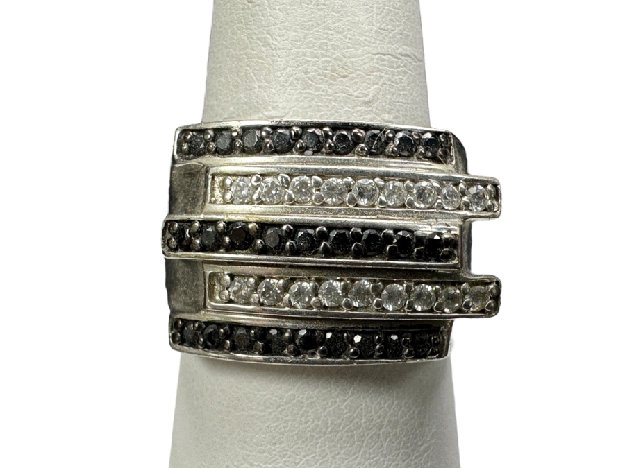 Sterling Silver Ring Size 9.5 8.8g