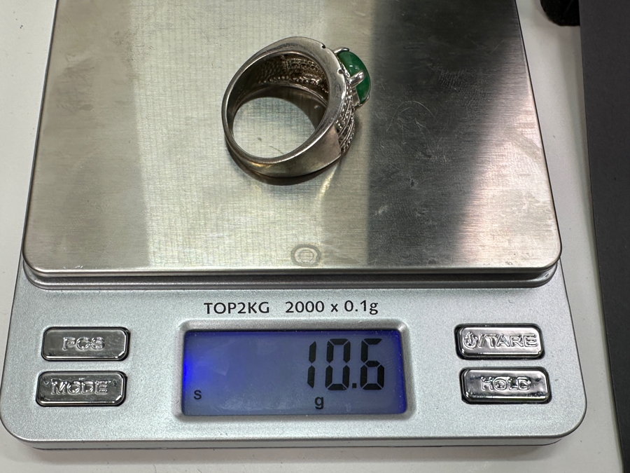 Sterling Silver Ring Size 10 10.6g [Photo 6]