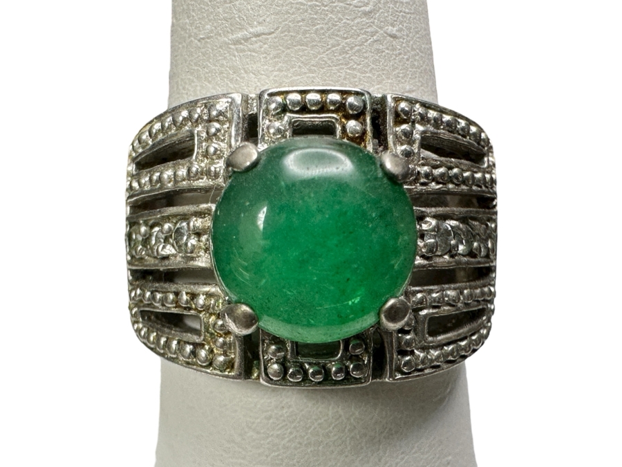 Sterling Silver Ring Size 10 10.6g