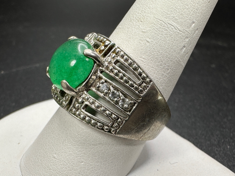 Sterling Silver Ring Size 10 10.6g [Photo 3]