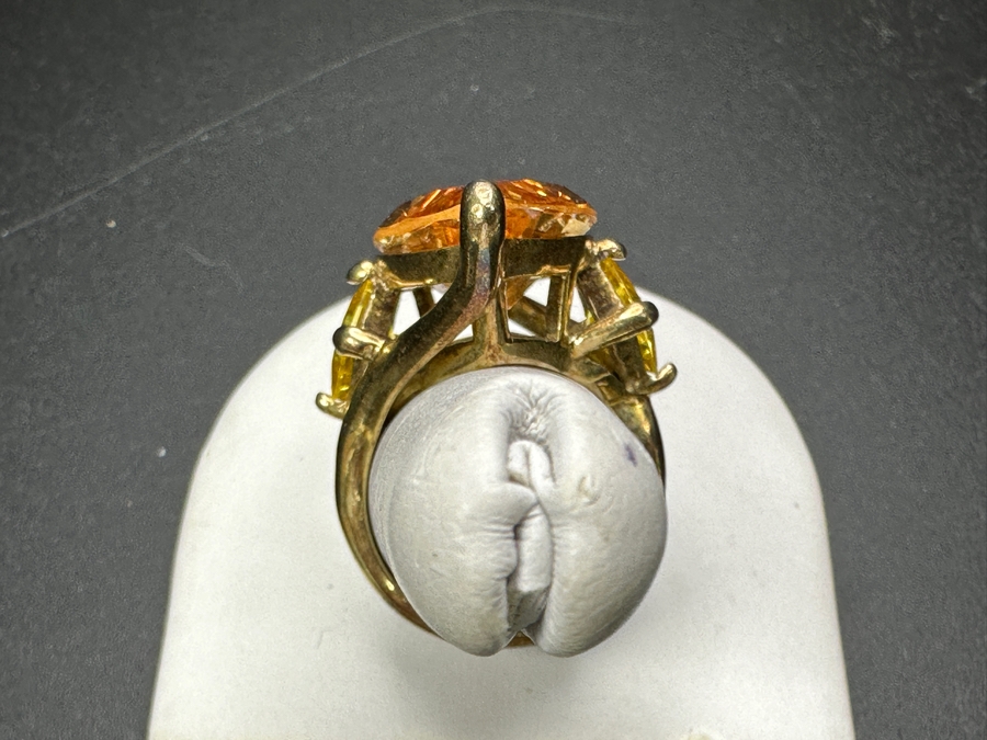 Sterling Silver Ring Size 9.5 19.0g [Photo 5]