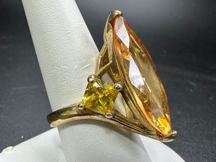 Sterling Silver Ring Size 9.5 19.0g [Photo 3]