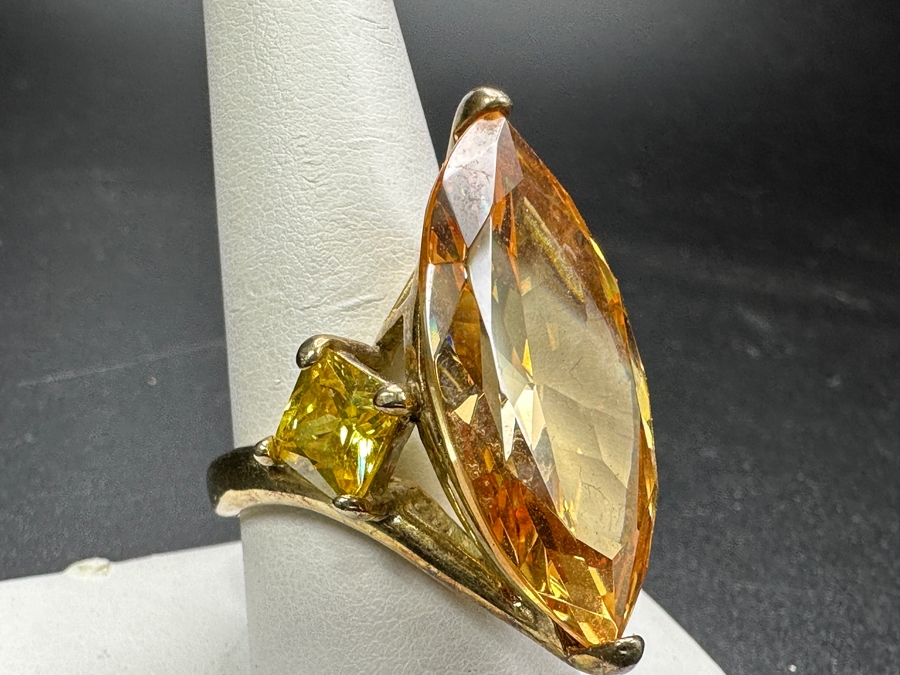 Sterling Silver Ring Size 9.5 19.0g [Photo 2]