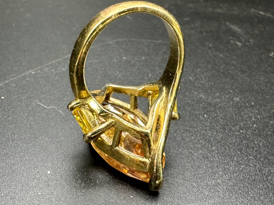 Sterling Silver Ring Size 9.5 19.0g [Photo 6]