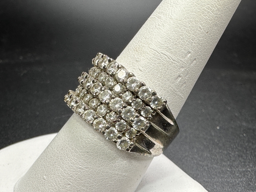 Sterling Silver Ring Size 9.5 8.4g [Photo 3]