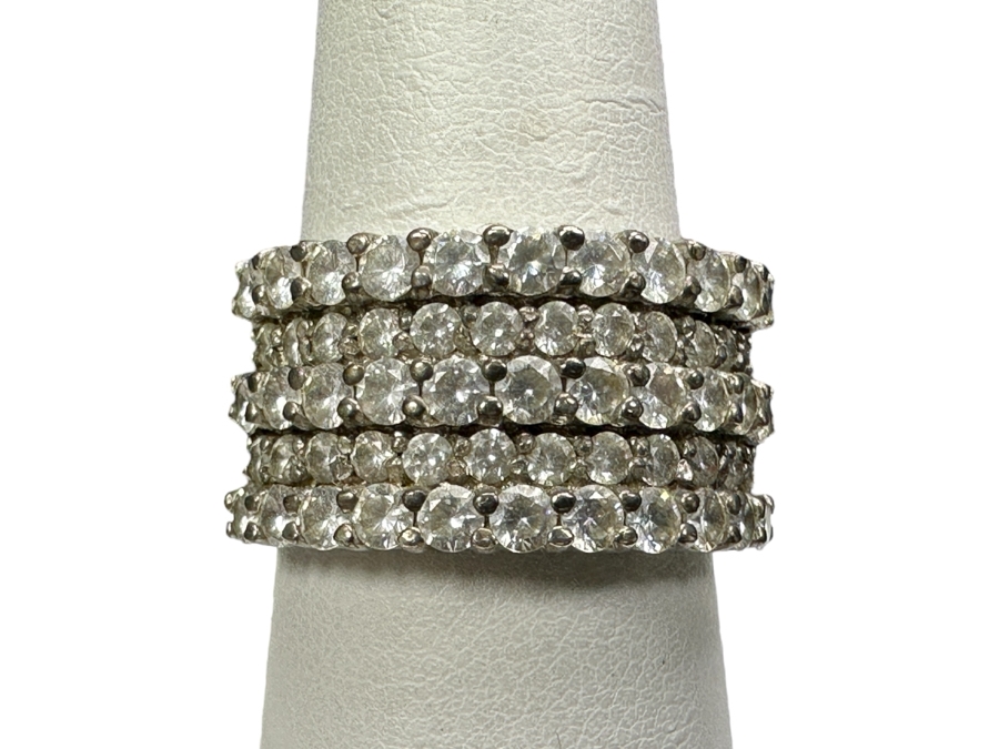 Sterling Silver Ring Size 9.5 8.4g