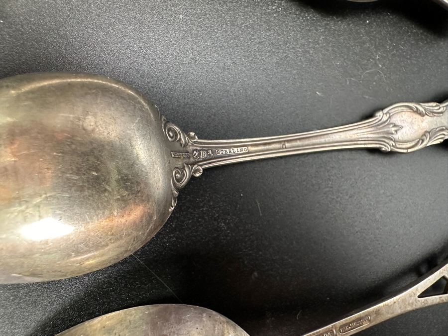 (3) Sterling Silver Spoons & (1) Sterling Silver Fork 160.5g Sterling Silver Melt Value $217 [Photo 6]