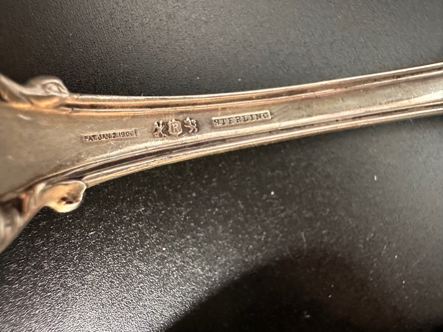 (3) Sterling Silver Spoons & (1) Sterling Silver Fork 160.5g Sterling Silver Melt Value $217 [Photo 5]