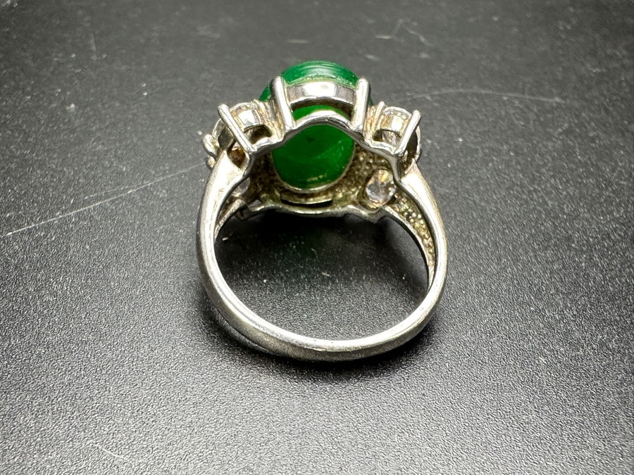 Sterling Silver Ring Size 9.5 6.9g	 [Photo 5]