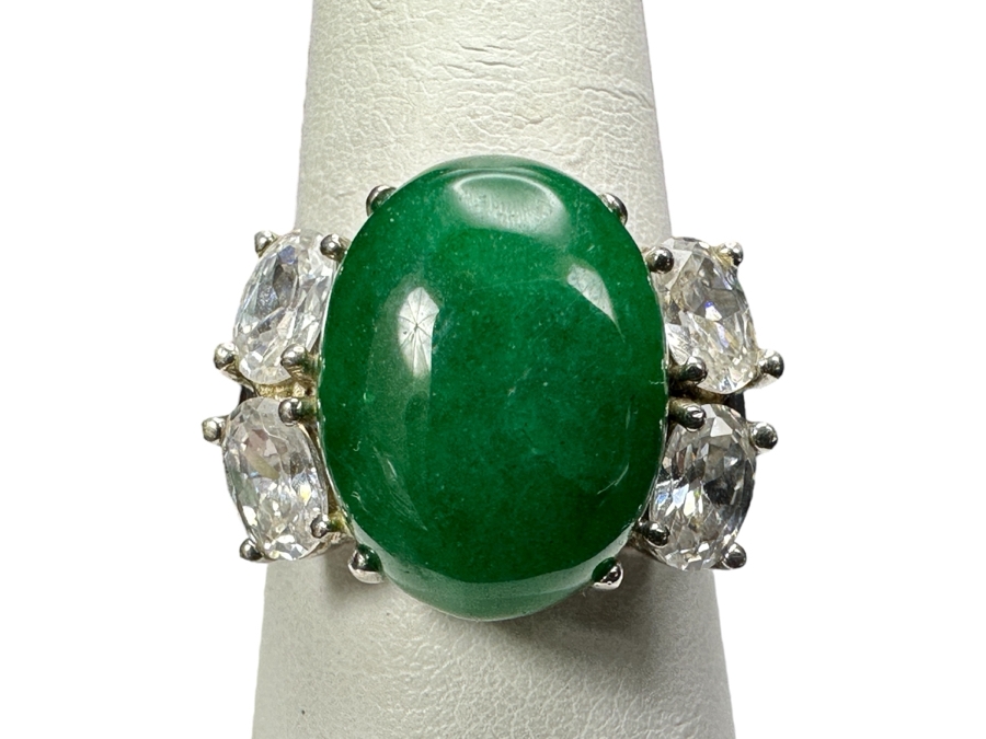 Sterling Silver Ring Size 9.5 6.9g	