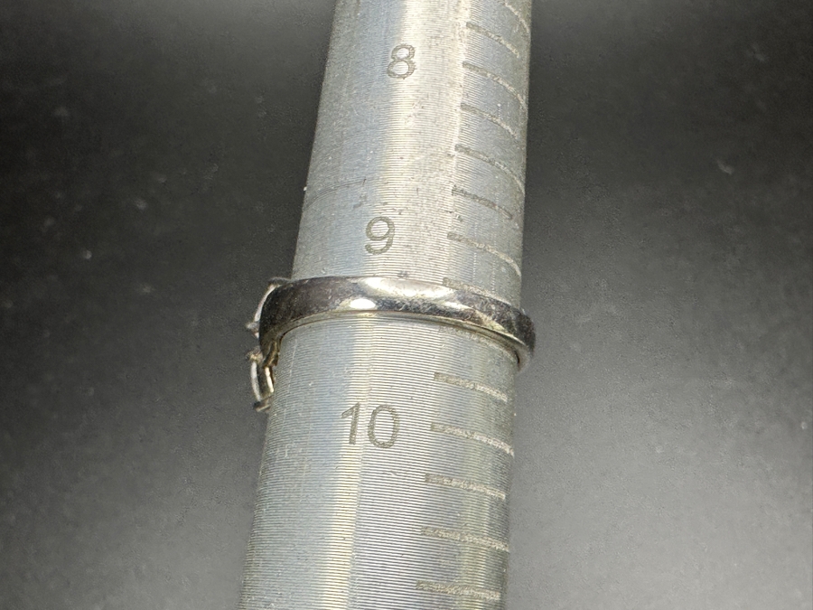 Sterling Silver Ring Size 9.5 6.9g	 [Photo 6]