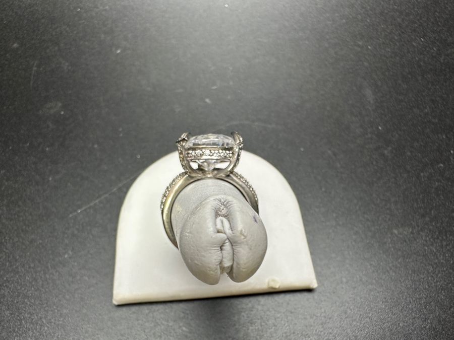 Sterling Silver Ring Size 9.25 11.3g	 [Photo 4]