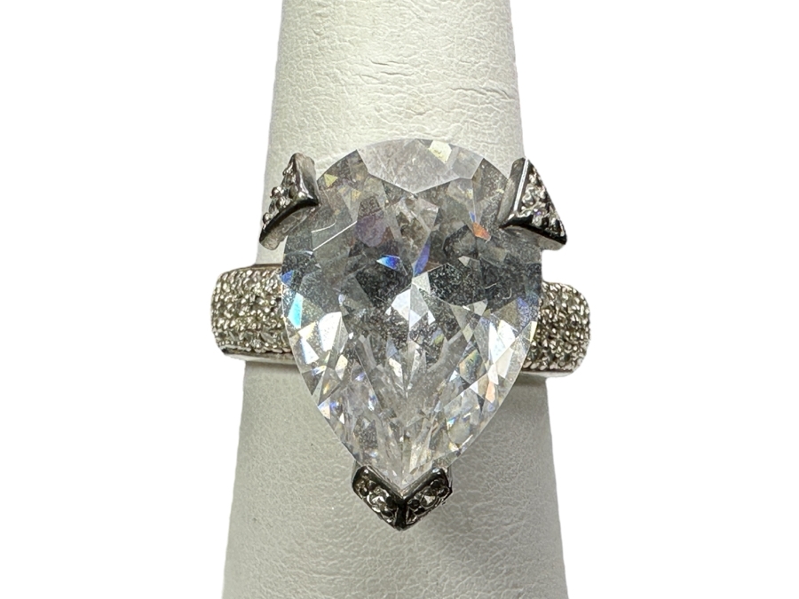 Sterling Silver Ring Size 9.25 11.3g	