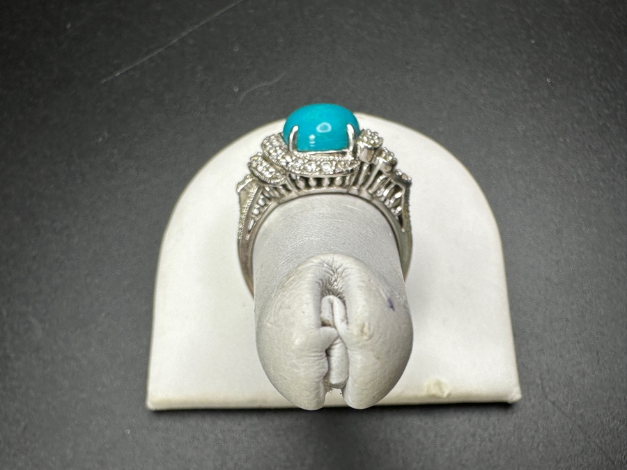 Sterling Silver Ring Size 10.25 7.0g	 [Photo 5]