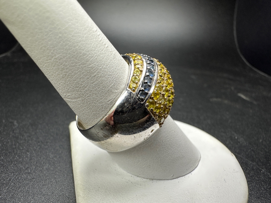 Sterling Silver Ring Size 9.5 11.8g [Photo 4]