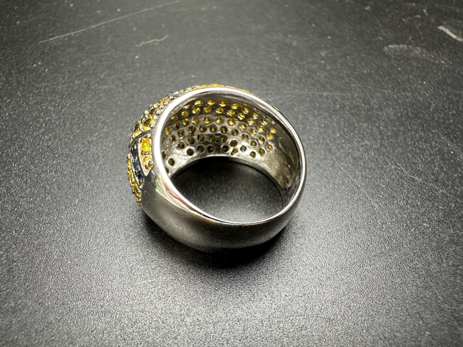 Sterling Silver Ring Size 9.5 11.8g [Photo 5]