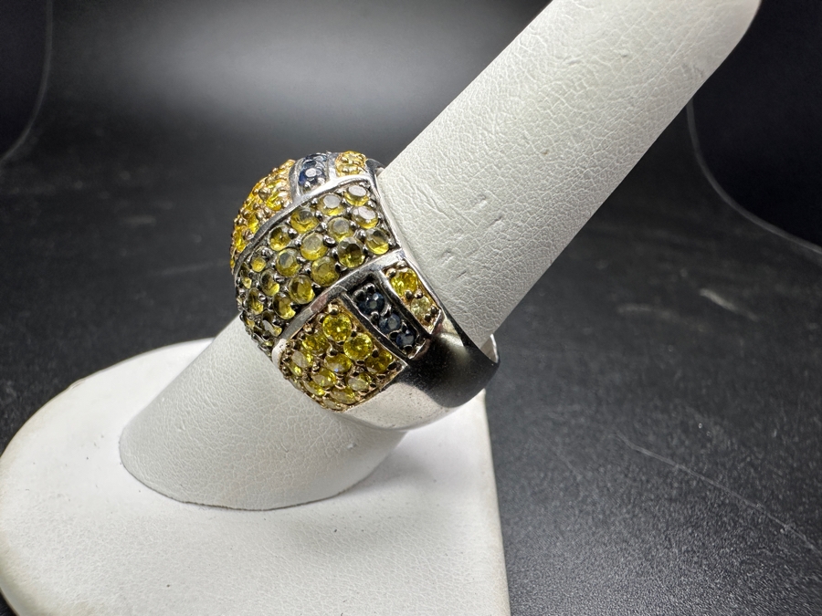 Sterling Silver Ring Size 9.5 11.8g [Photo 3]