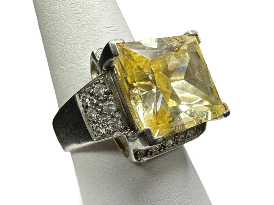 Sterling Silver Ring Size 9.25 14.4g