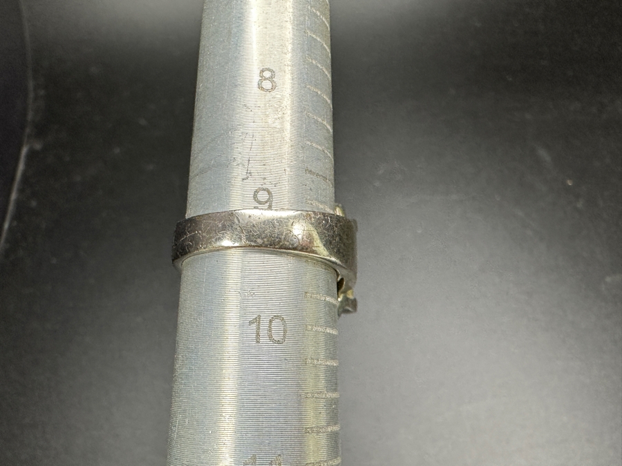 Sterling Silver Ring Size 9.25 14.4g [Photo 7]