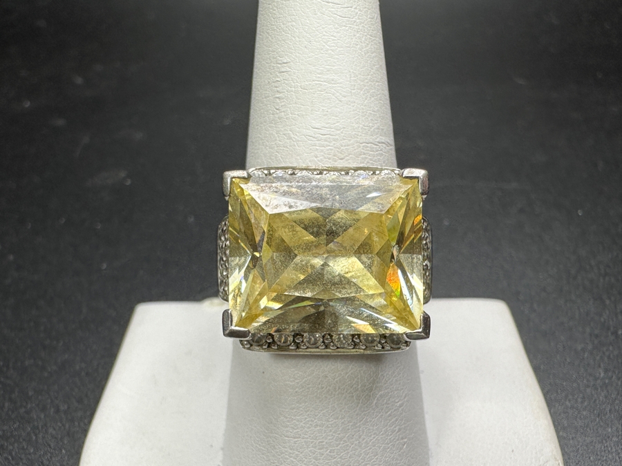 Sterling Silver Ring Size 9.25 14.4g [Photo 2]