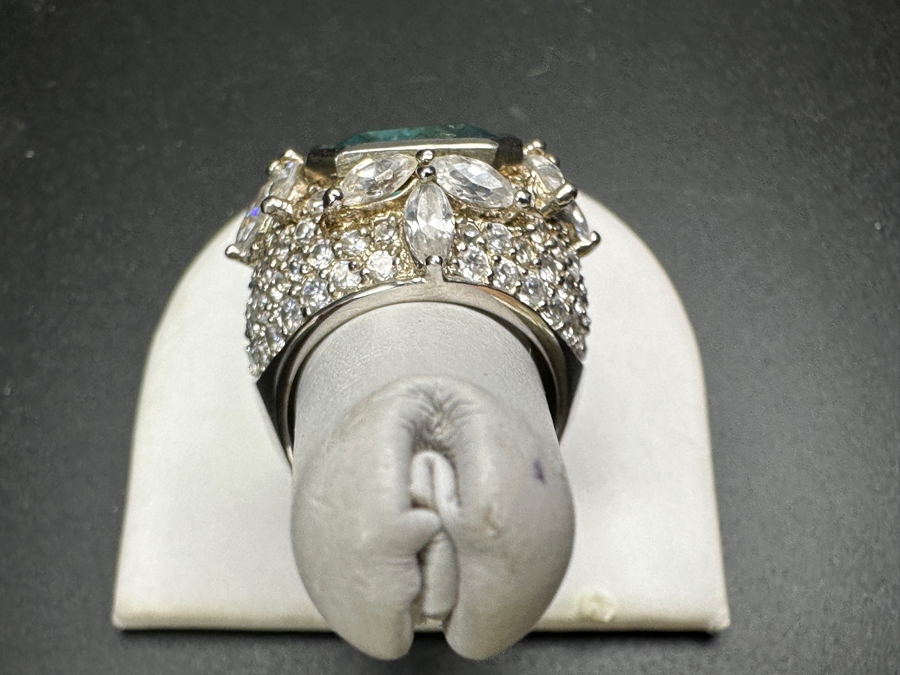 Sterling Silver Ring Size 9.5 17.8g [Photo 5]