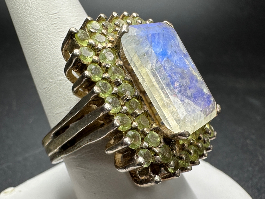 Sterling Silver Ring Size 9.25 25.8g [Photo 4]