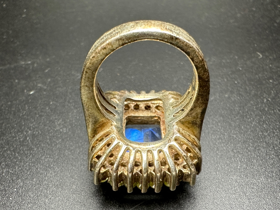 Sterling Silver Ring Size 9.25 25.8g [Photo 6]