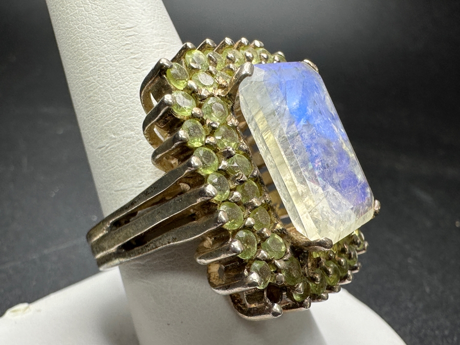 Sterling Silver Ring Size 9.25 25.8g [Photo 3]